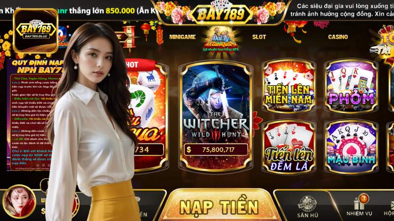 Điểm danh những sản phẩm ăn khách tại cổng game Bay789