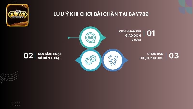 Khi chơi bài Chắn tại Bay789 anh em cần lưu ý đến một số vấn đề