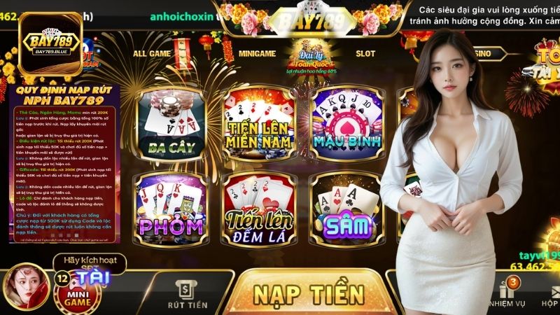 Lý do nên chơi game bài đổi thưởng tại Bay789